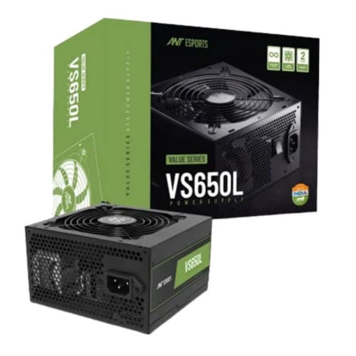 ANT ESPORTS VS650L Non-Modular Power Supply ( 650W )