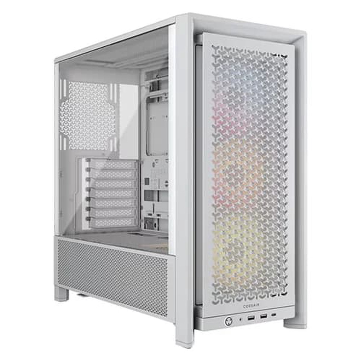 CORSAIR Frame 4000D RS ARGB EATX Mid Tower Cabinet ( White )