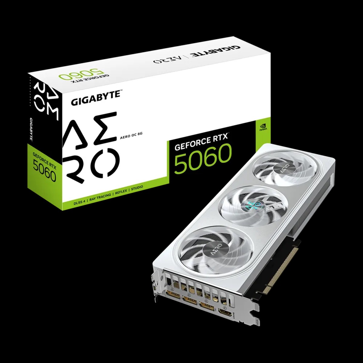 GIGABYTE Geforce RTX 5060 AERO OC White 8GB NVIDIA Graphic Card