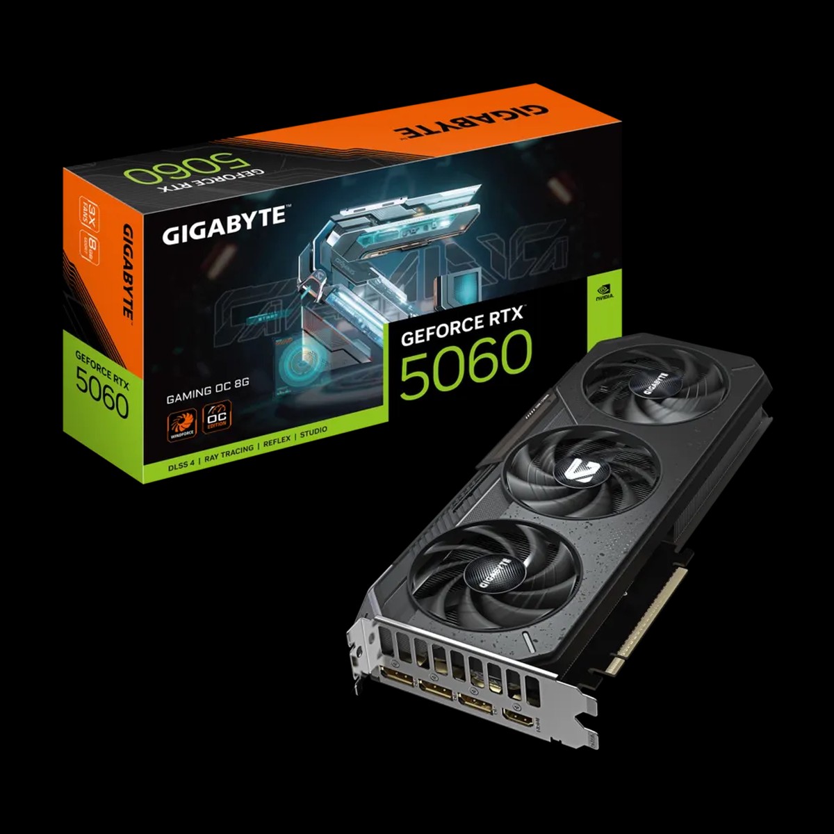 GIGABYTE Geforce RTX 5060 Gaming OC 8GB NVIDIA Graphic Card