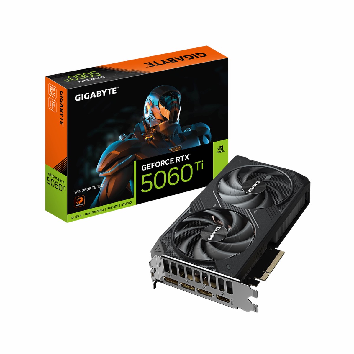 GIGABYTE GeForce RTX 5060 Ti Windforce 16GB Nvidia Graphic card