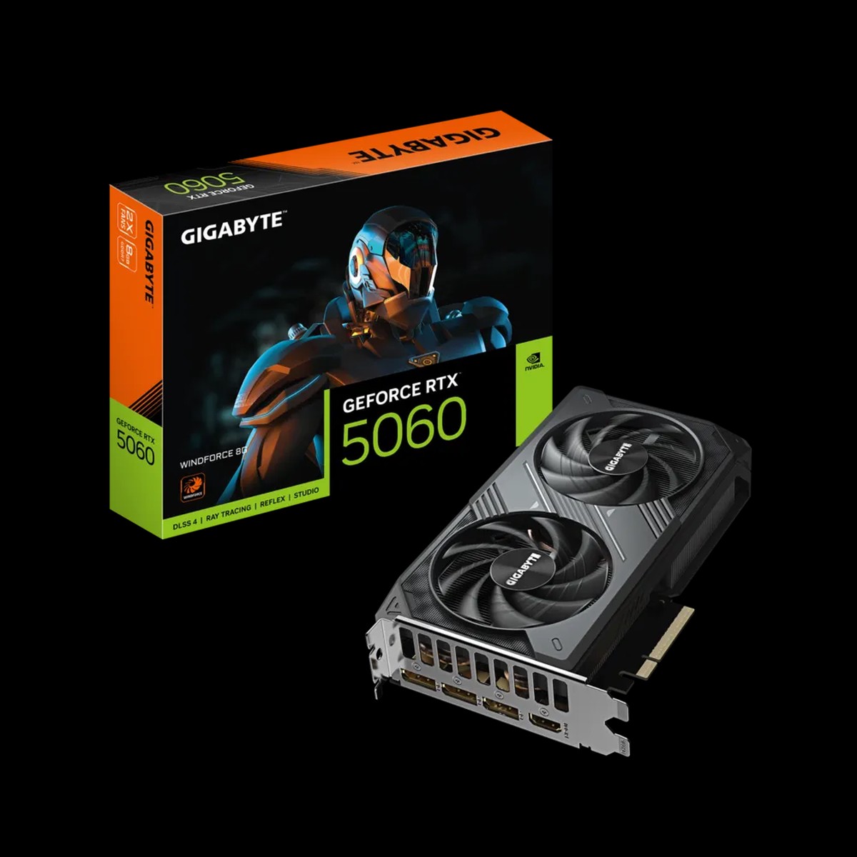 GIGABYTE Geforce RTX 5060 WindForce 8GB NVIDIA Graphic Card