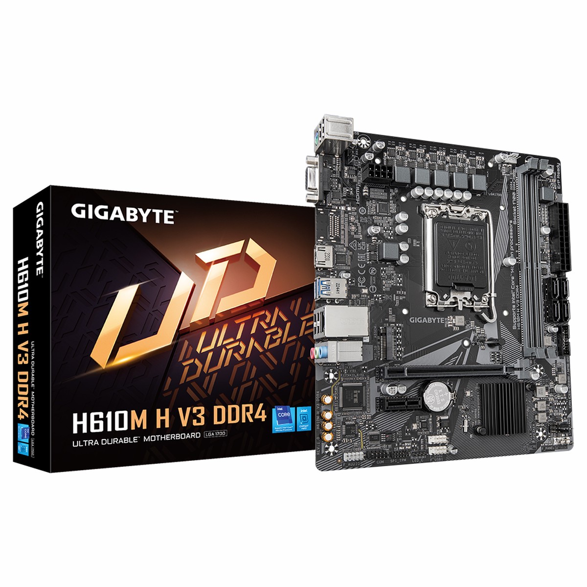 GIGABYTE H610M H V3 DDR4 Intel Motherboard