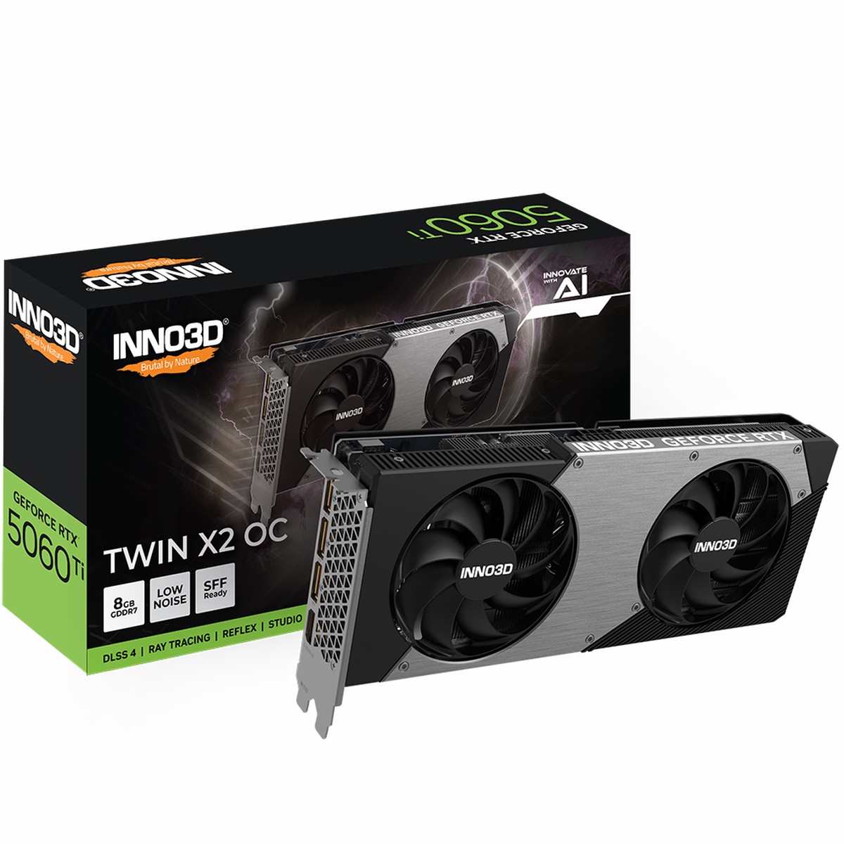 INNO3D GeForce RTX 5060 Ti Twin X2 OC 8GB Nvidia Graphic Card