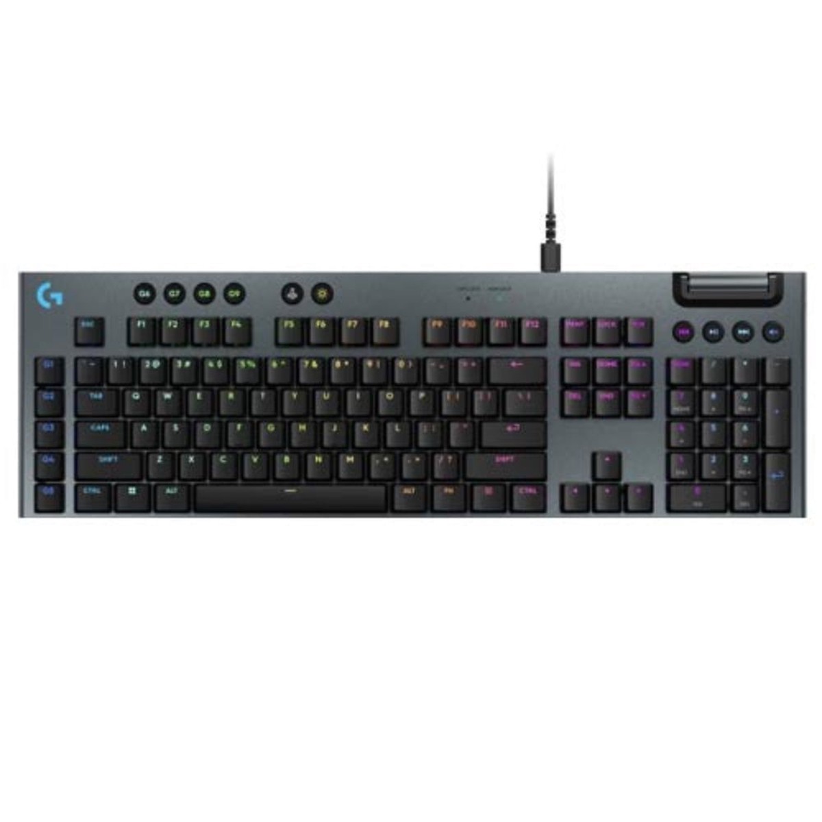 LOGITECH G915 X Full Size Mechanical Wired Gaming Keyboard ( Black ) ( 920-012944 ) ( Mechanical Switches )