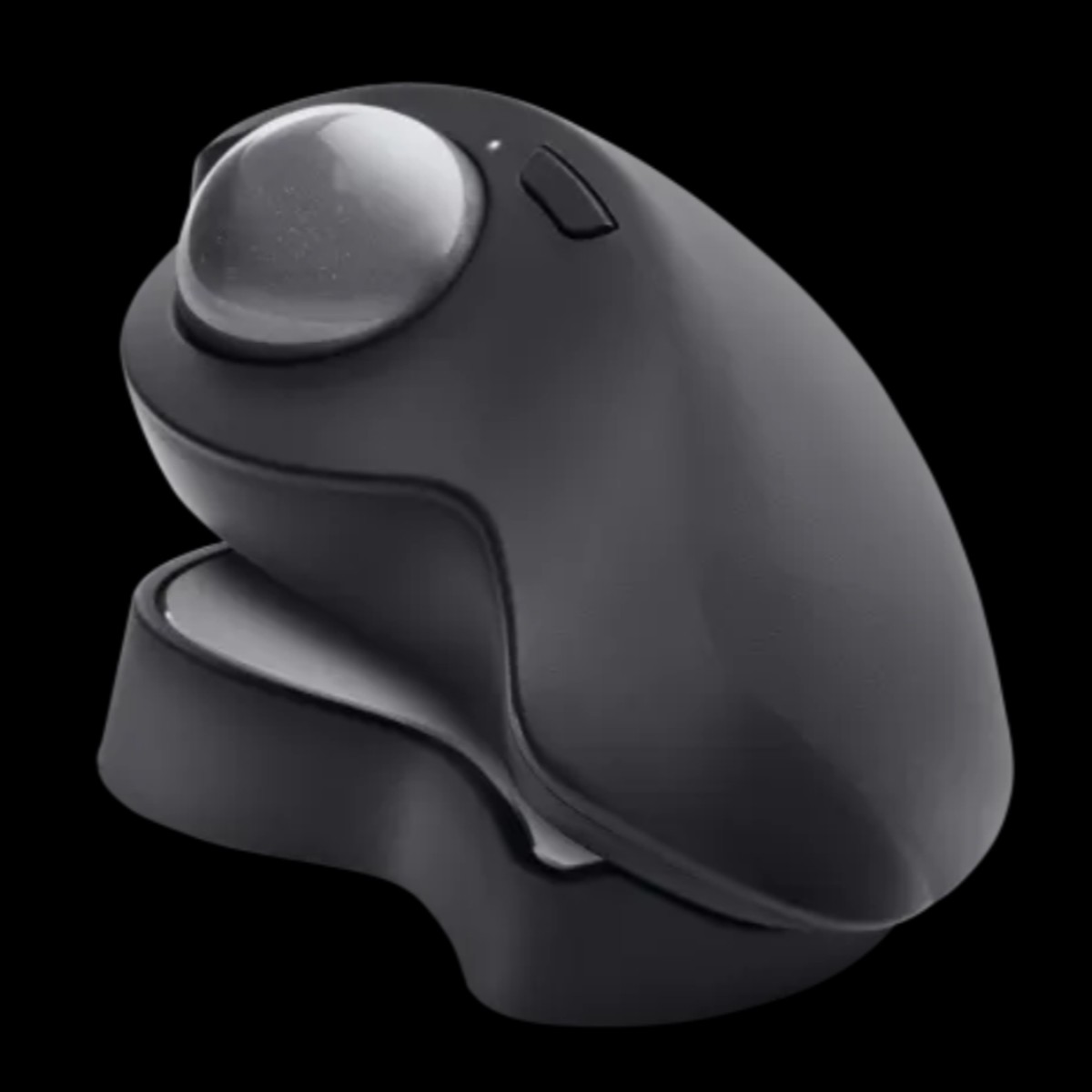LOGITECH MX Ergo Wireless Ergonomic Gaming Mouse ( 910-005177 / 2048 DPI / 8 Macro Button ) ( Black )