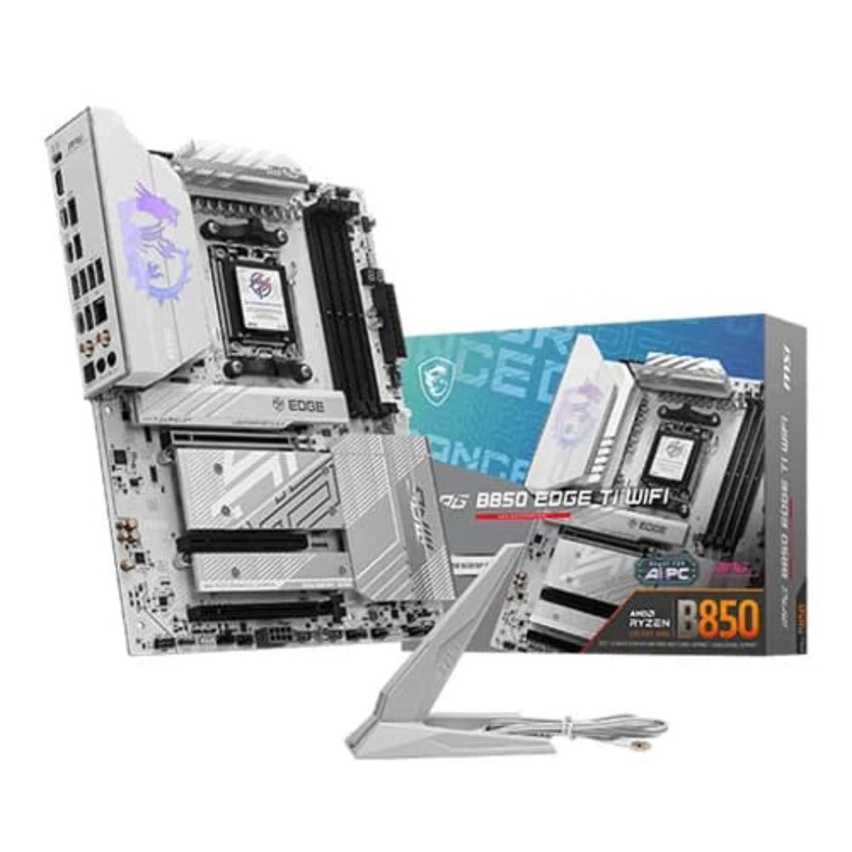 MSI MPG B850 Edge Ti Wifi7 DDR5 AMD Motherboard