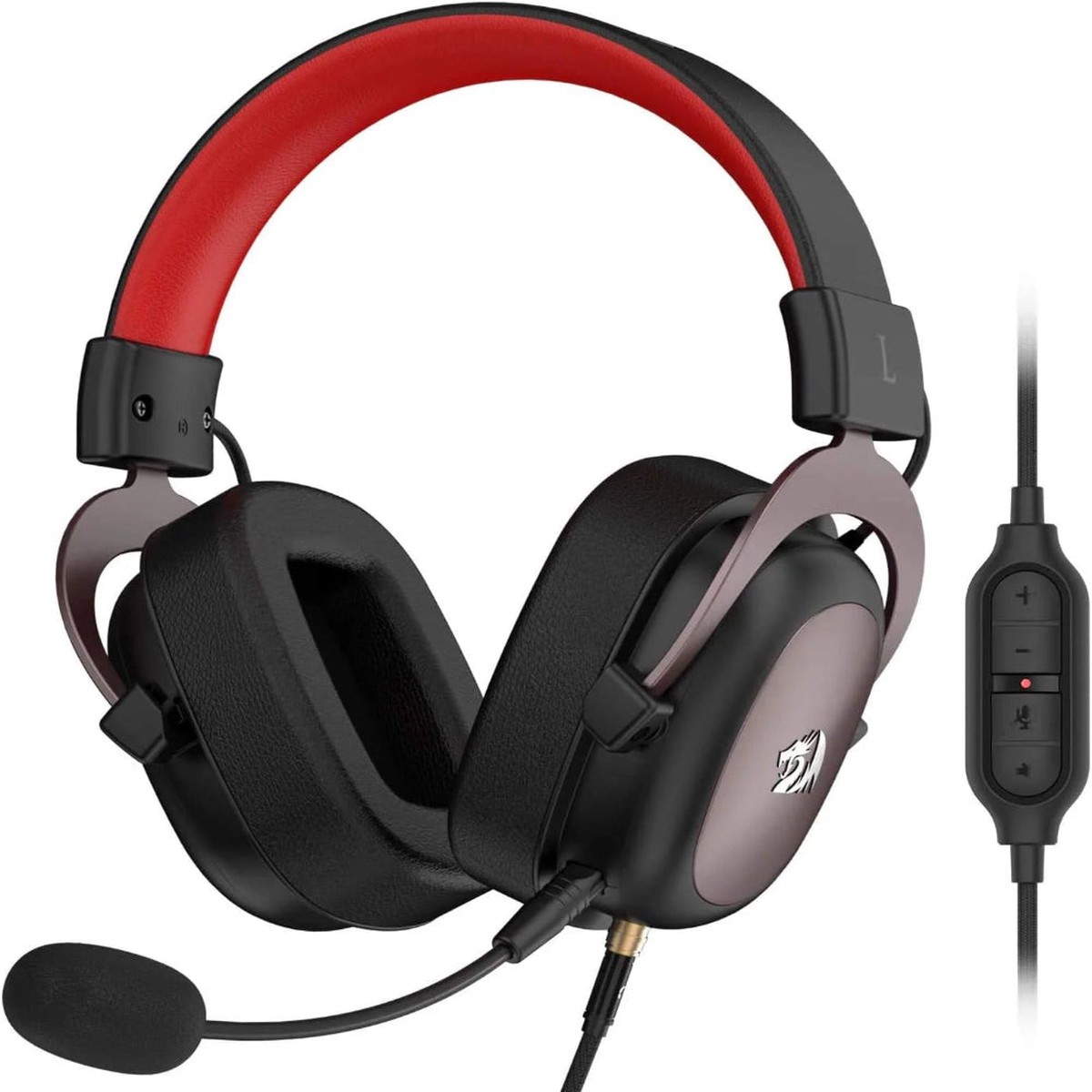 REDRAGON Zeus H510-1 USB / 3.5mm Wired 7.1 Surround Gaming Headphones ( Black ) ( PC/Xbox One / PS4 )