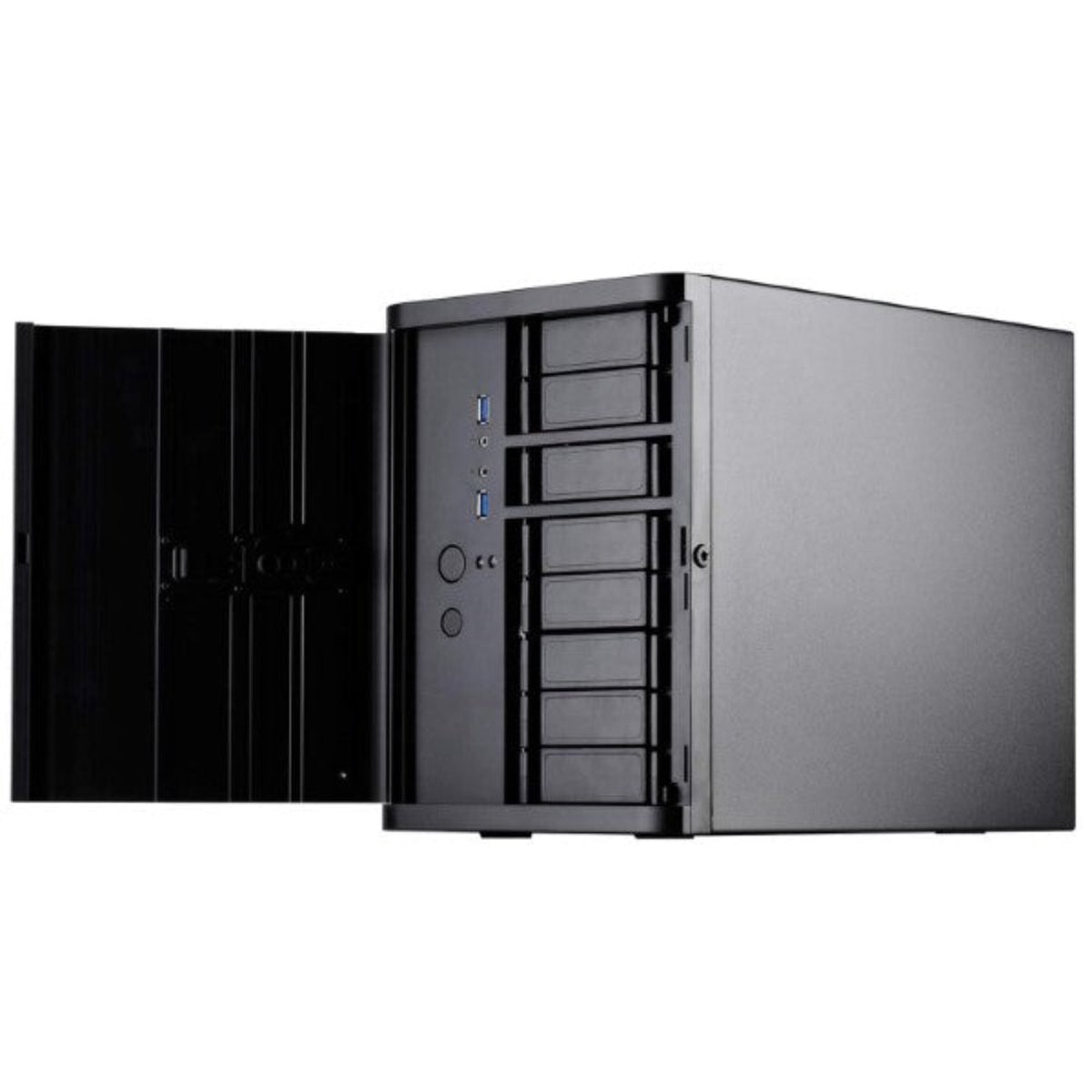SILVERSTONE DS380B Premium ITX Mini Tower Cabinet ( Black )