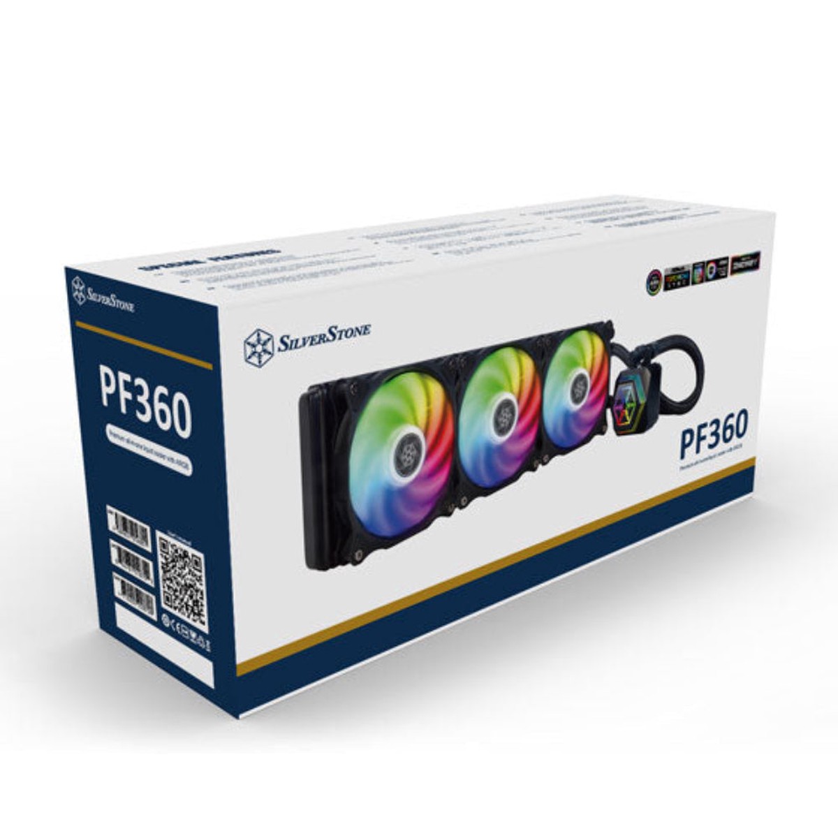 SILVERSTONE PF360 V2 ARGB 360mm CPU Liquid Cooler ( Black )