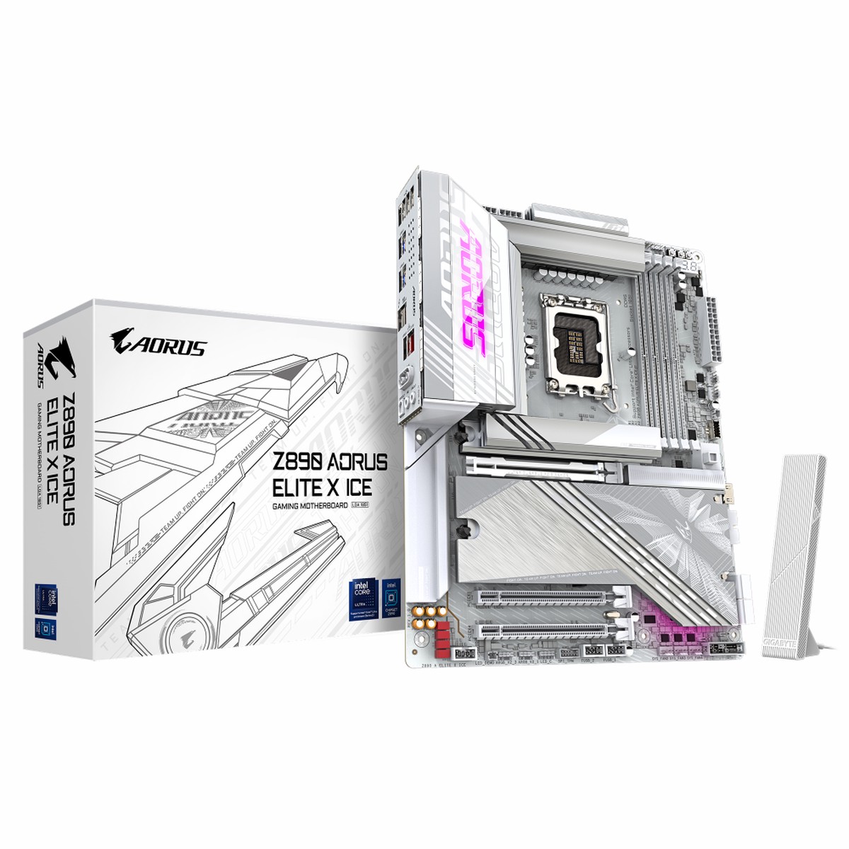 GIGABYTE Z890 Aorus Elite X ICE WIFI DDR5 Intel Motherboard ( White )