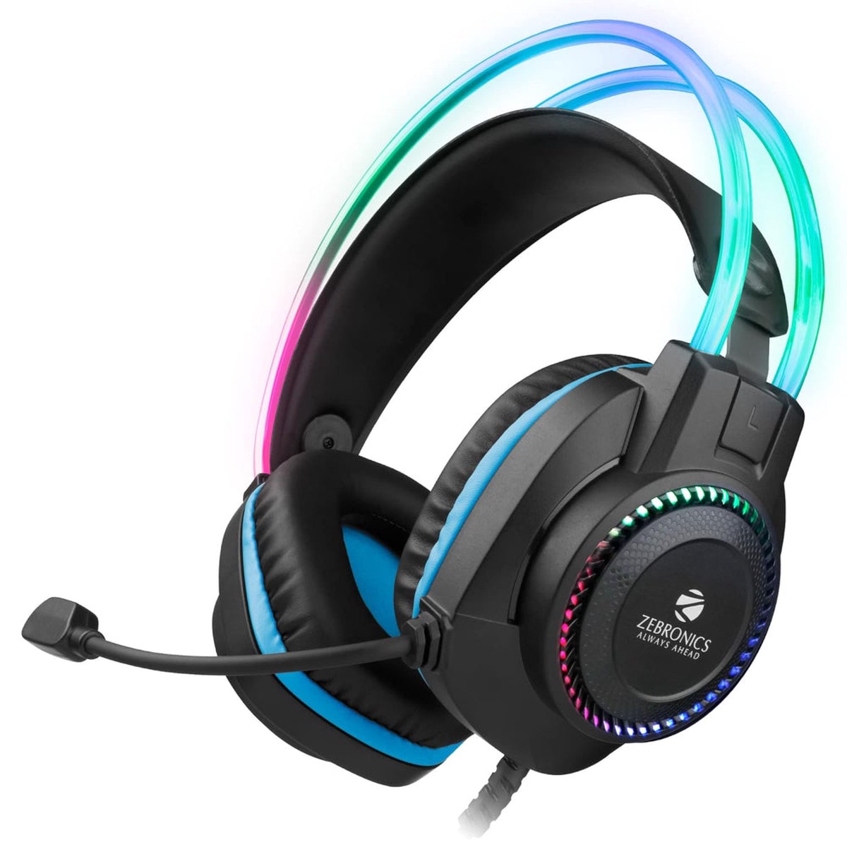 ZEBRONICS Jet Pro Premium Wired 3.5mm Gaming Headphone ( Black )