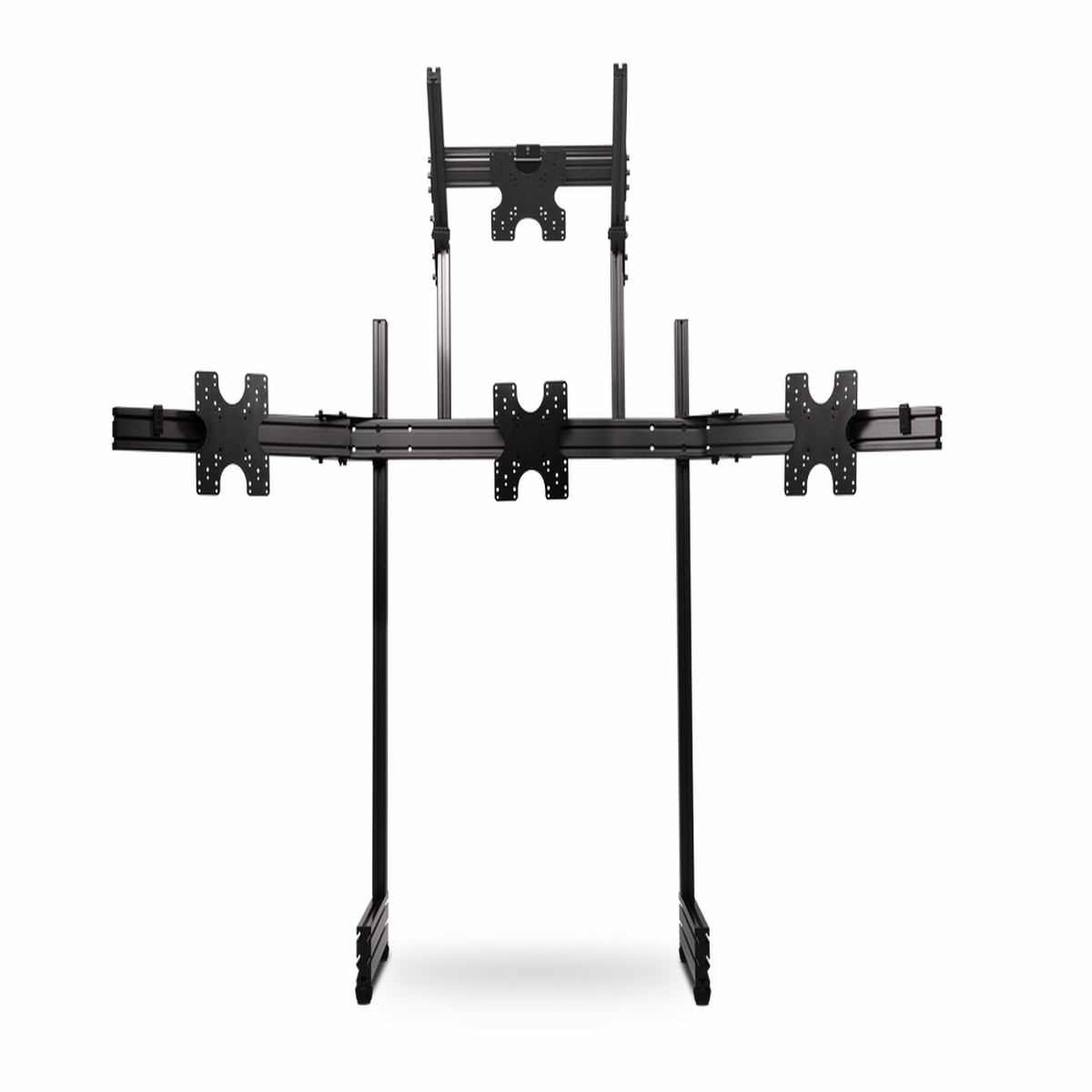 NEXT LEVEL RACING Elite Free Standing Overhead / QUAD Monitor Stand Add On Carbon Grey NLR-E007