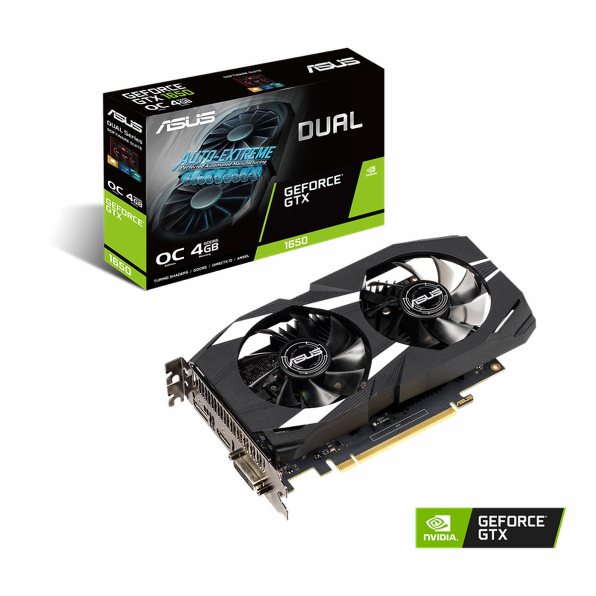 ASUS Geforce GTX 1650 Dual OC 4GB NVIDIA Graphics Card