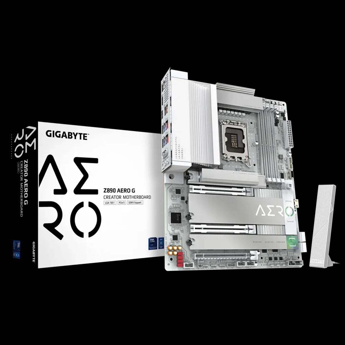 GIGABYTE Z890 AERO G DDR5 Intel Motherboard ( White )
