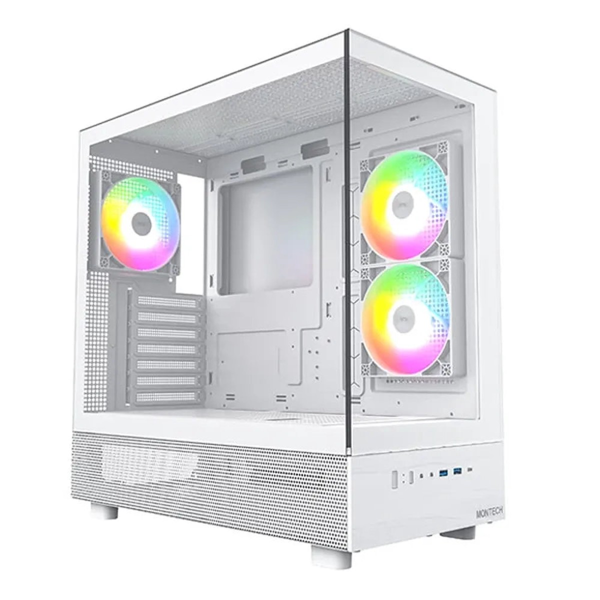 MONTECH XR ATX Mid Tower Cabinet (White)