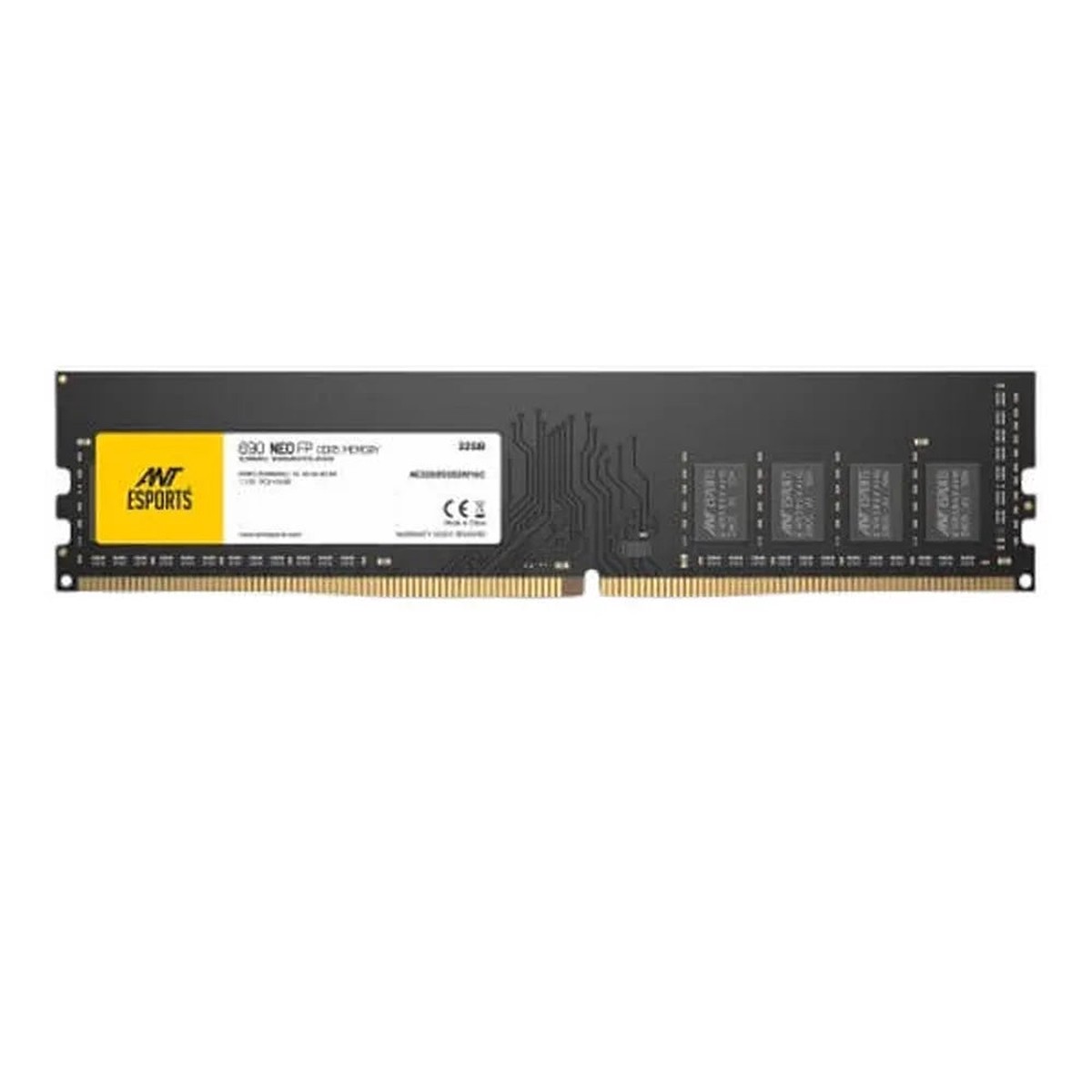 ANT ESPORTS 690 Neo FP 32GB (32GB x 1) 5200MHz DDR5 RAM (Black) ( CL42 )