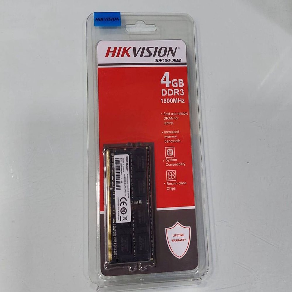 HIKVISION SODIMM 4GB ( 4×1 ) 1600MHz DDR3 Laptop Ram