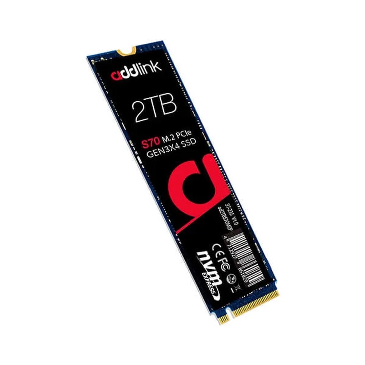 ADDLINK S70 2TB M.2 NVME Gen3 Internal Solid State Drive ( SSD )