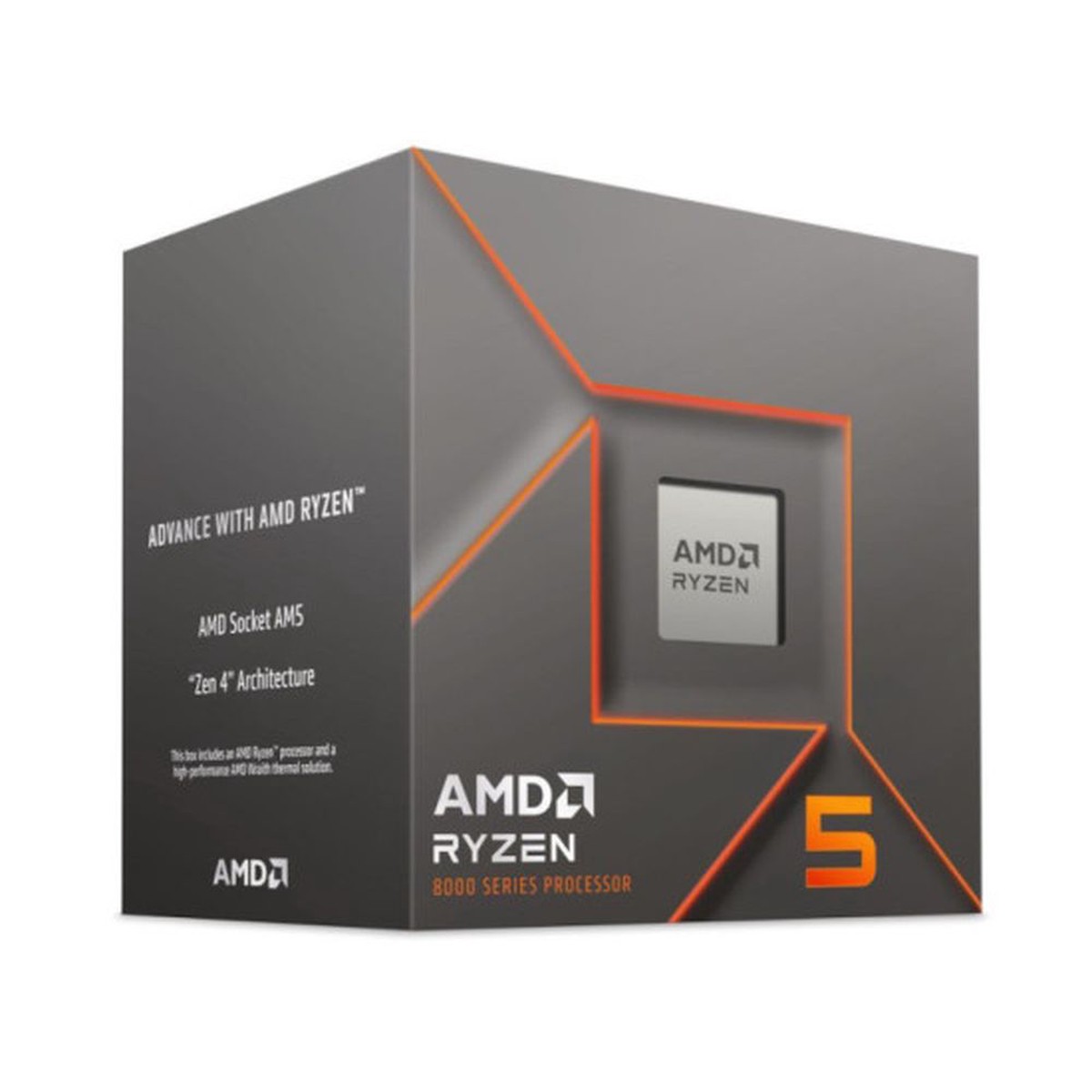 AMD Ryzen 5 8400F 8th Generation Processor ( 4.2 GHz / 6 Cores / 12 Threads )