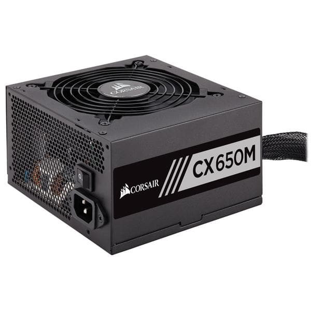 CORSAIR CX650M 80+ Bronze Semi Modular Power Supply (650 W)