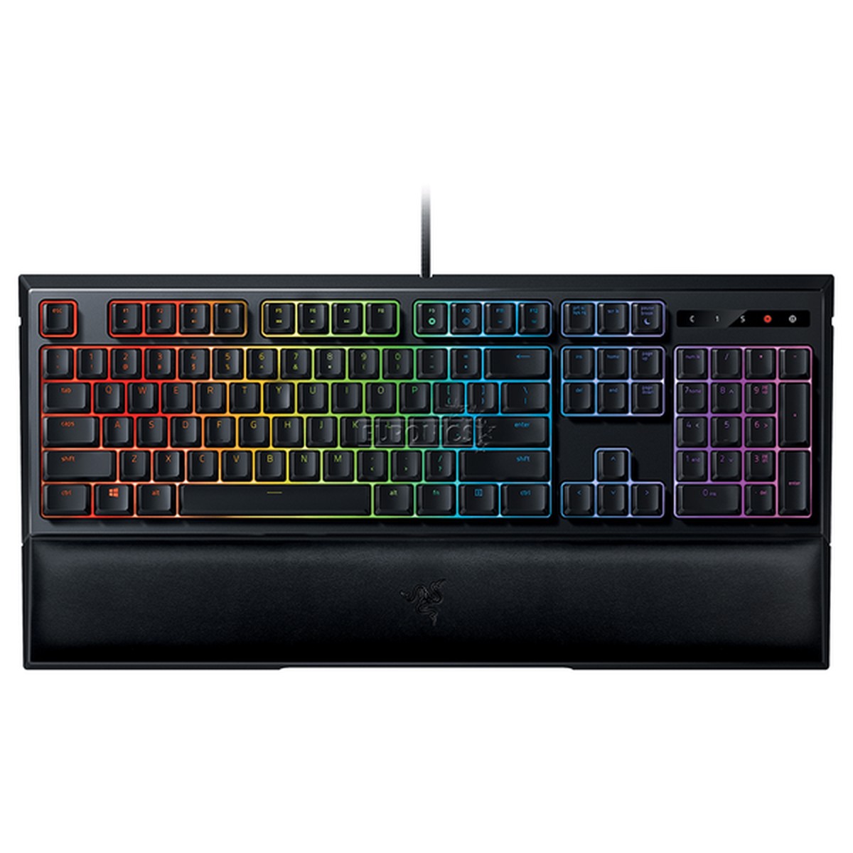 RAZER Ornata Chroma Full Size RGB Mecha-Membrane Gaming Keyboard ( Black )