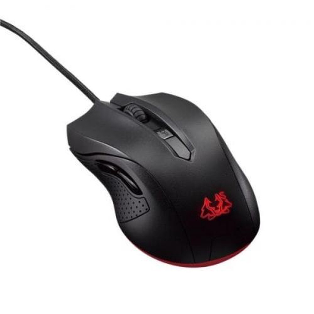 ASUS Cerberus Wired Ambidextrous Optical Gaming Mouse ( CERBERUS ) ( 2500DPI / 6 Macro Buttons ) ( Black )