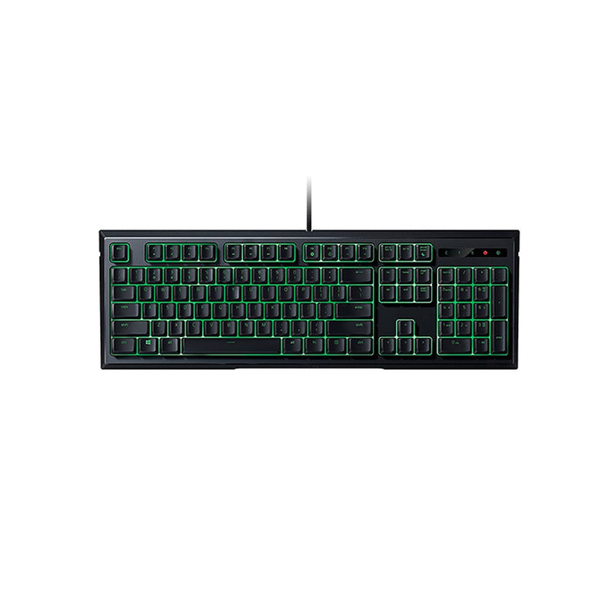 RAZER Ornata-Expert Full Size Green Backlit Membrane Gaming keyboard ( Black )