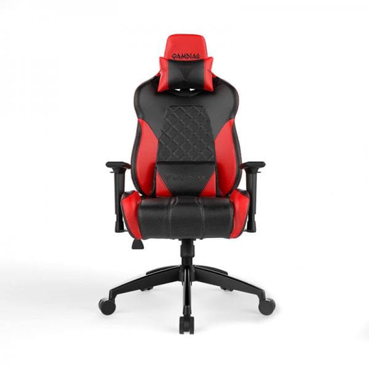 GAMDIAS Achilles E1 L RGB Gaming Chair (Black-Red)