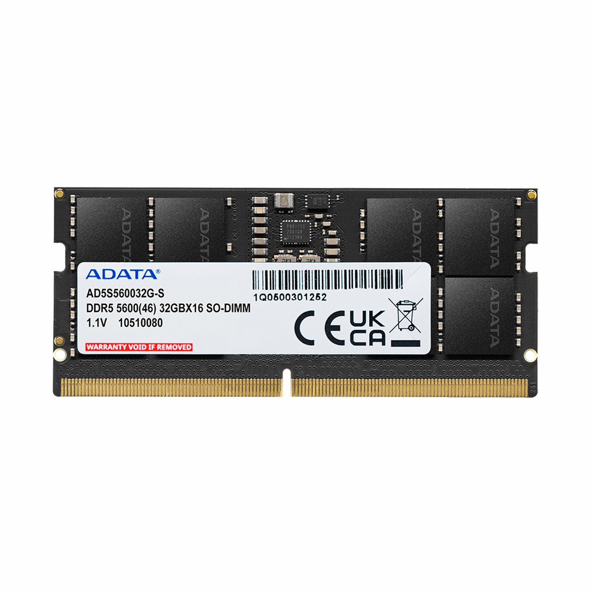 ADATA 32GB ( 32GBx1 ) 5600Mhz SO-DIMM DDR5 Laptop RAM ( CL46 )