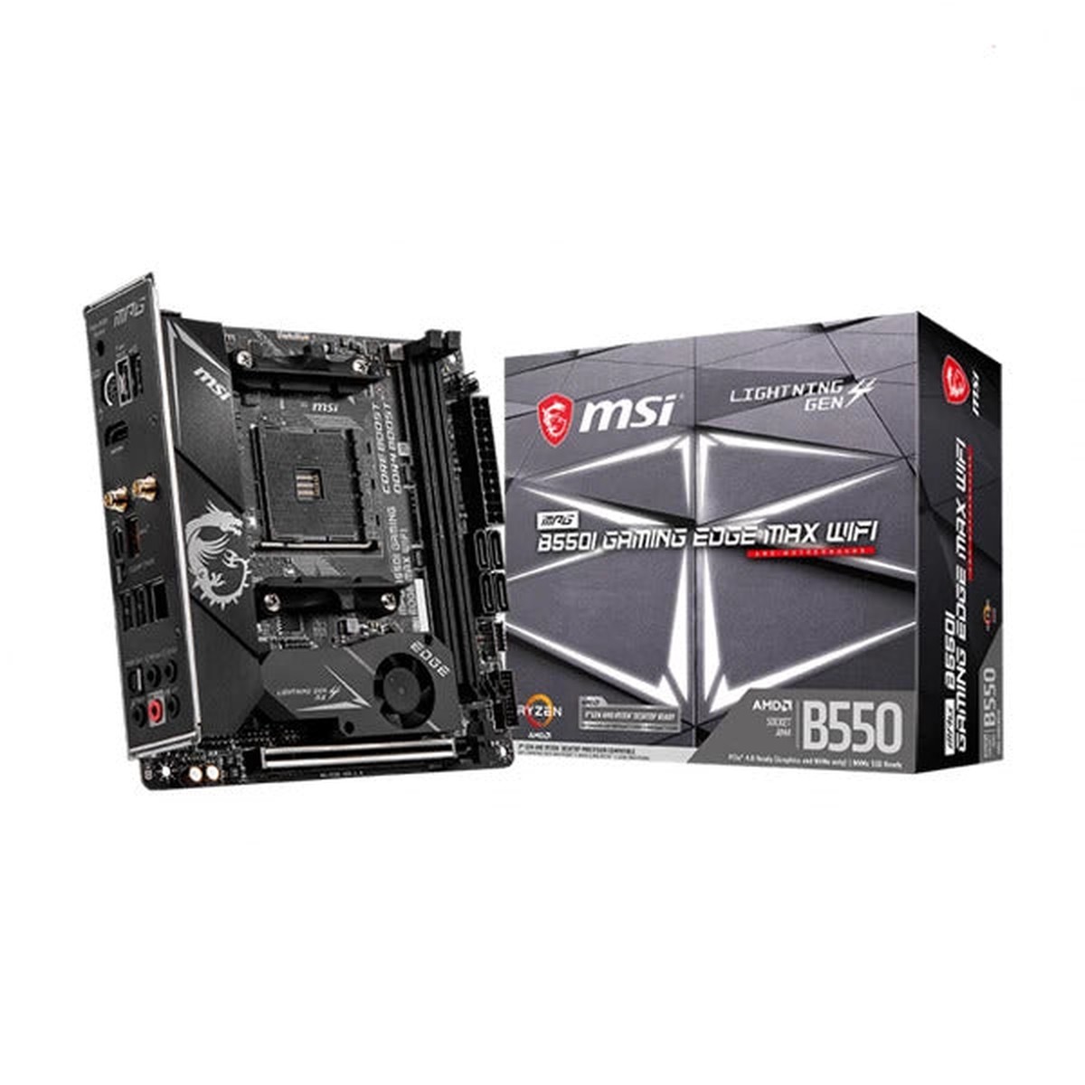 MSI MPG B550I Gaming Edge Max Wifi DDR4 AMD Motherboard