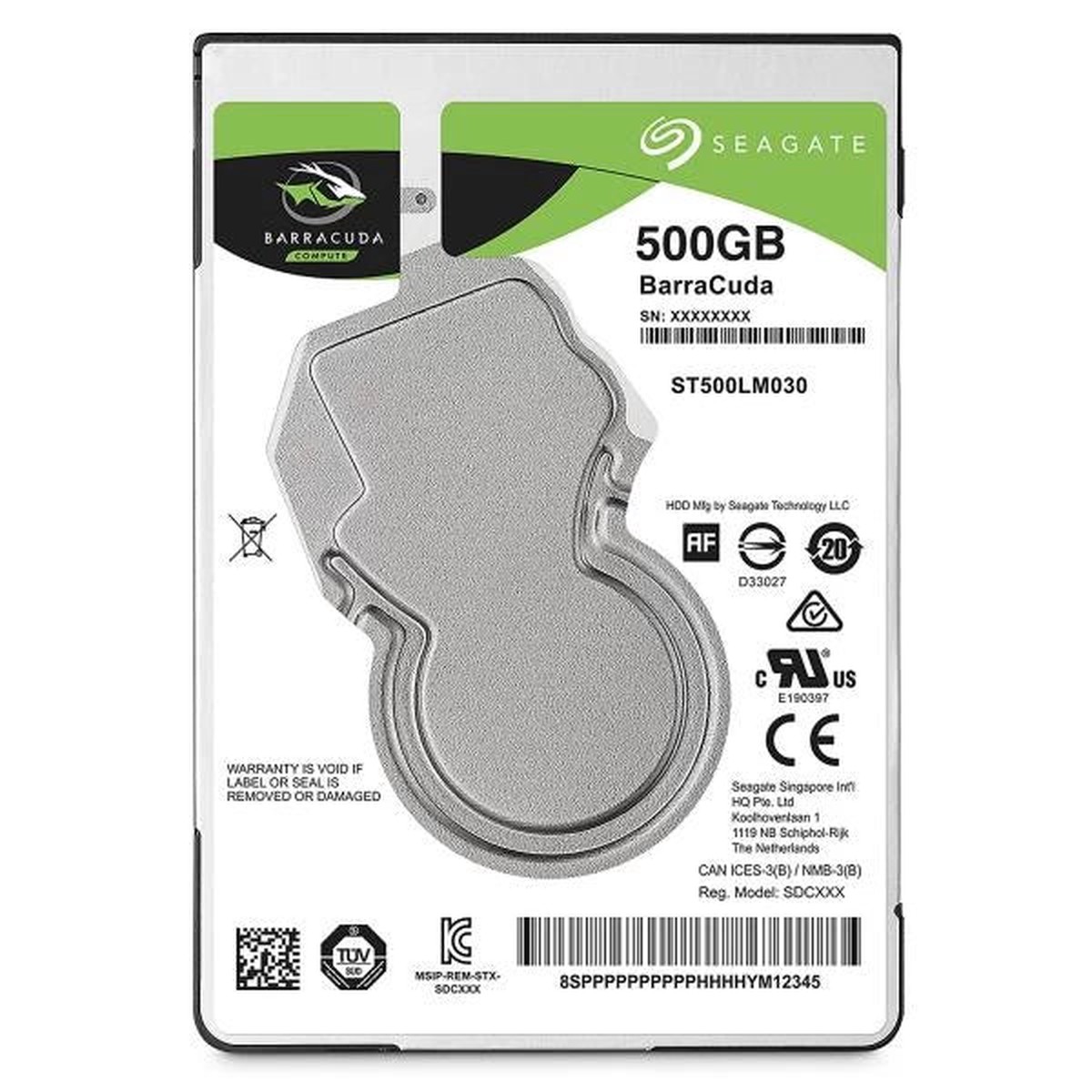 SEAGATE Barracuda 500GB Internal Laptop HDD