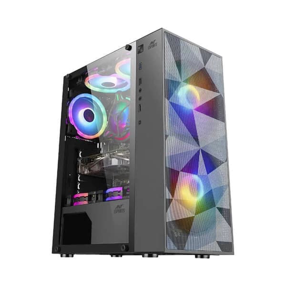 ANT ESPORTS ICE-310MT ATX Mid Tower Cabinet (Black)