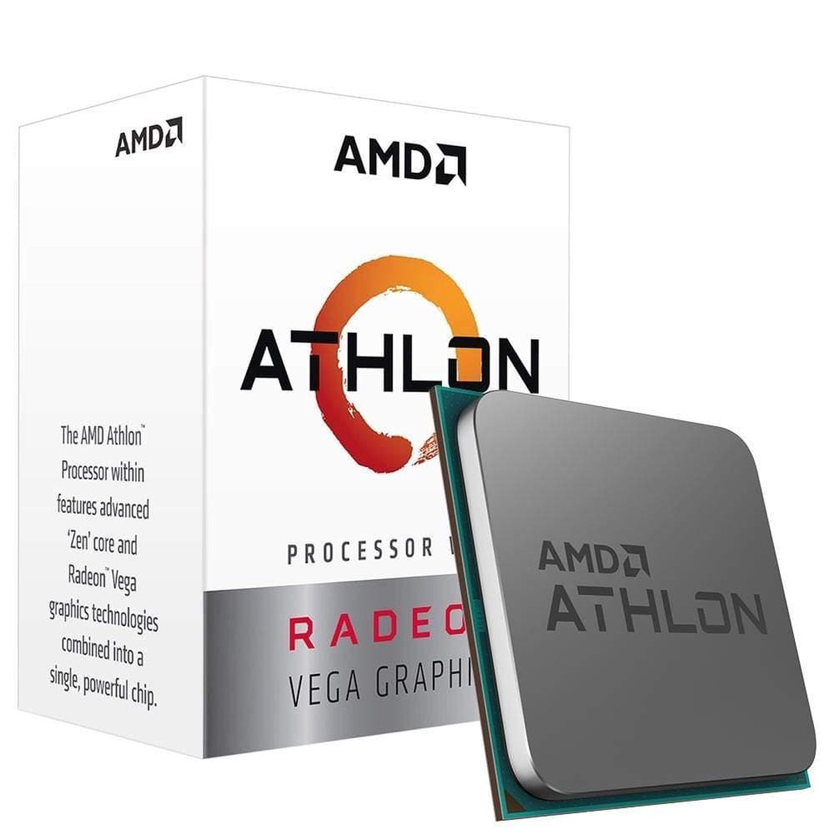 AMD Athlon 3000G APU 3rd Generation Processor ( 3.5GHz / 2 Cores / 4 Threads )