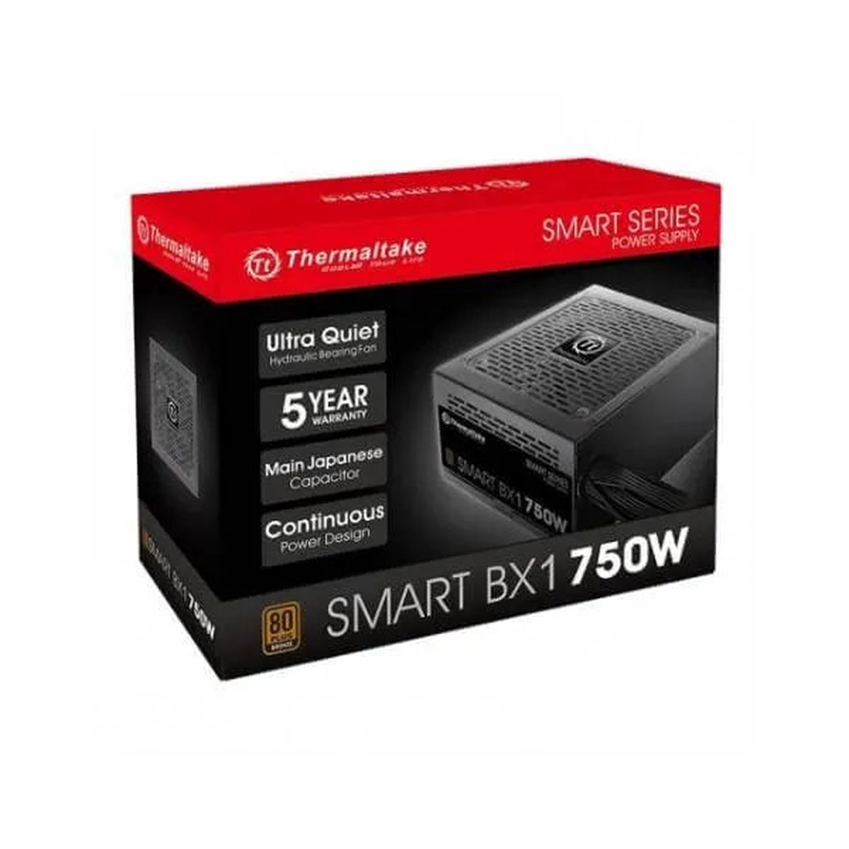 THERMALTAKE Smart BX1 750W 80+ Bronze Non Modular Power Supply (750 W)