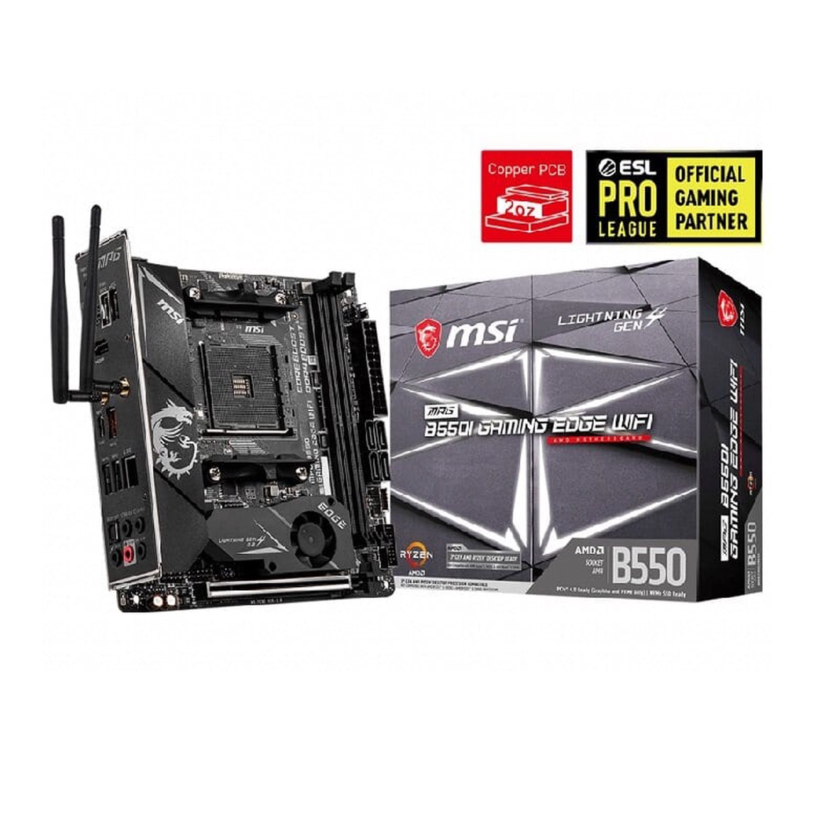 MSI MPG B560I Gaming Edge Wifi DDR4 AMD Motherboard