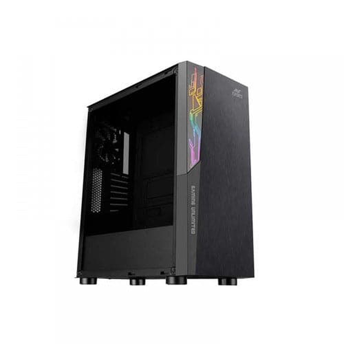 ANT ESPORTS ICE-120AG ATX Mid Tower Cabinet (Black)