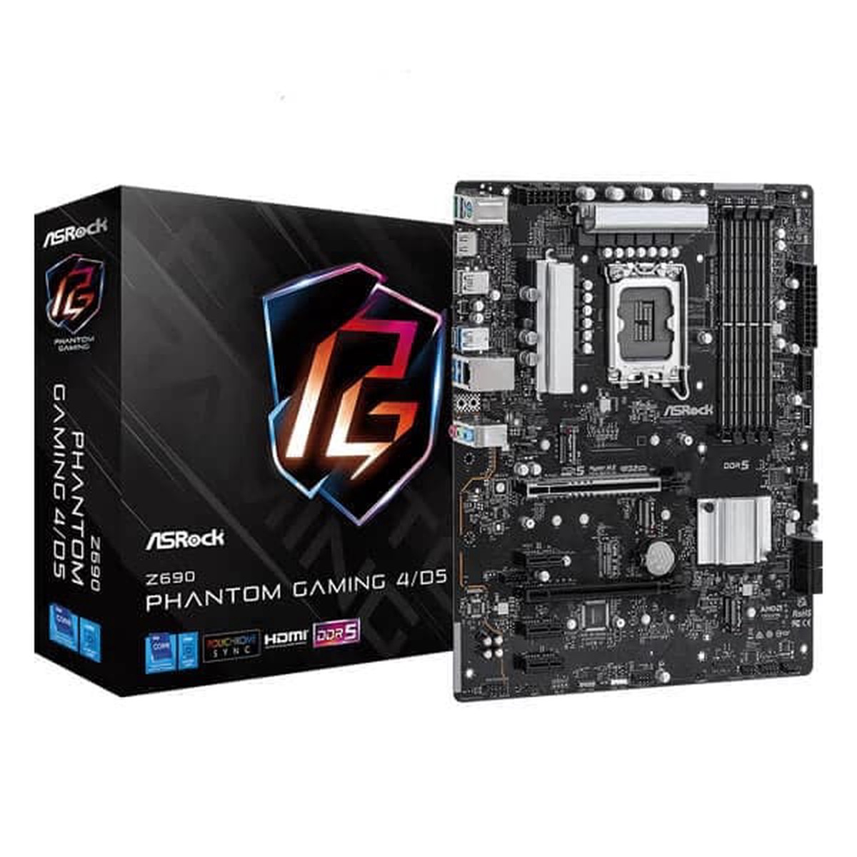 ASROCK Z690 Phantom Gaming 4 D5 DDR5 Intel Motherboard