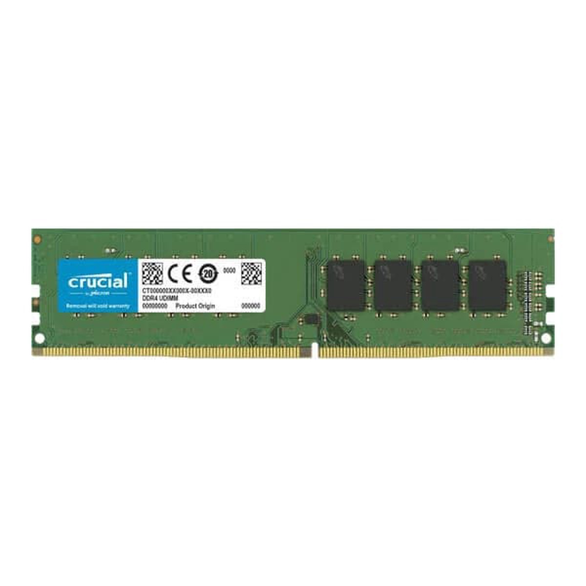 CRUCIAL 16GB ( 16GBx1 ) 3200MHz DDR4 RAM ( CL22 )