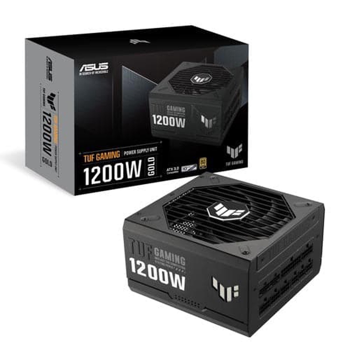 ASUS TUF Gaming 1200W 80 + Gold Fully Modular ATX 3.0 Power Supply ( 1200W )